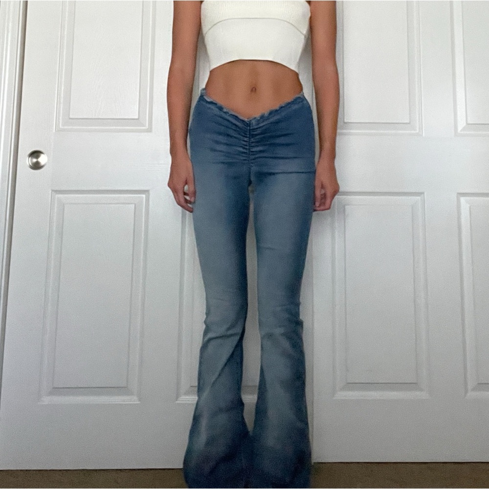 BDG Denim Flare Low Rise Pants Size 27